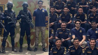 Adivi Sesh Celebrates the Spirit of Independence Day 2022 at the OCTOPUS Special Forces Campus (View Pics)